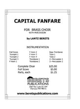 Capital Fanfare Brass Ensemble with Percussion P.O.D. cover